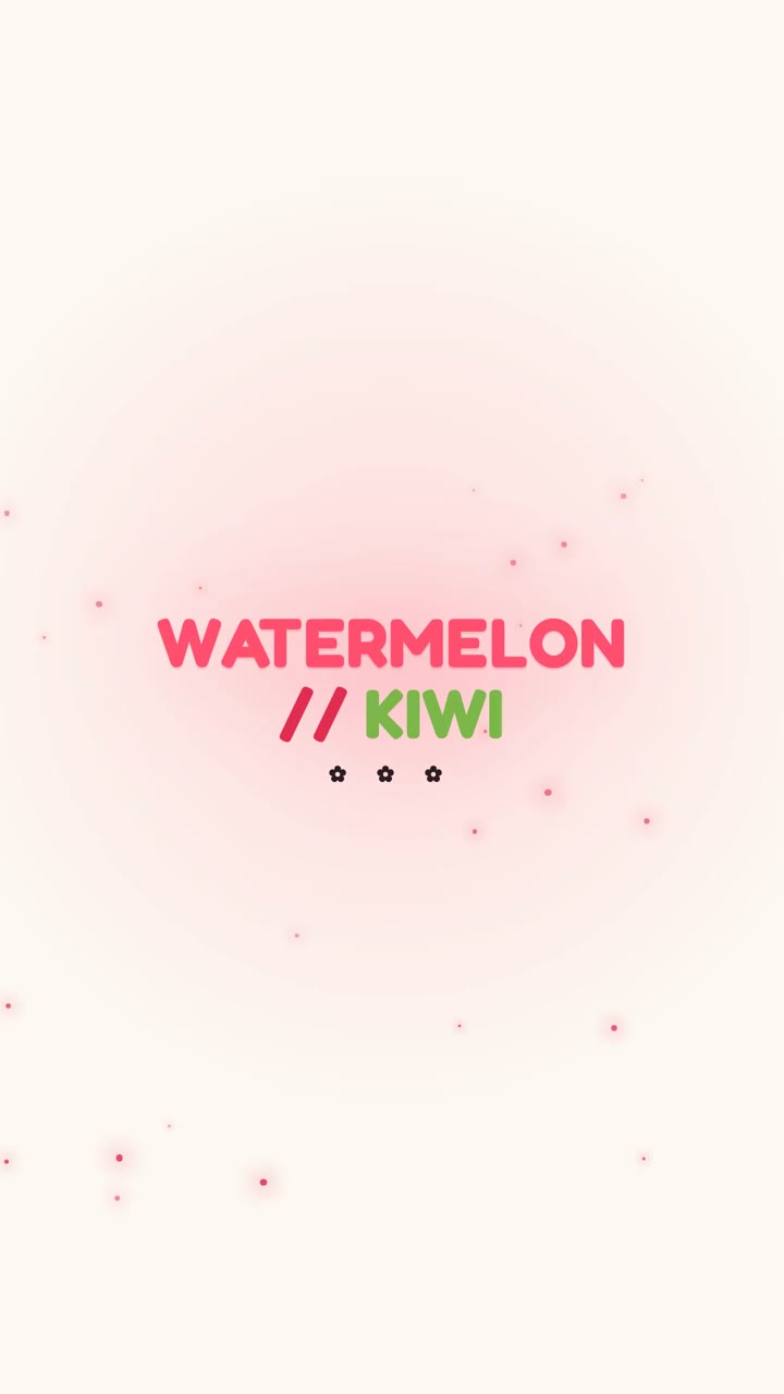 Watermelon Kiwi Family / Kids